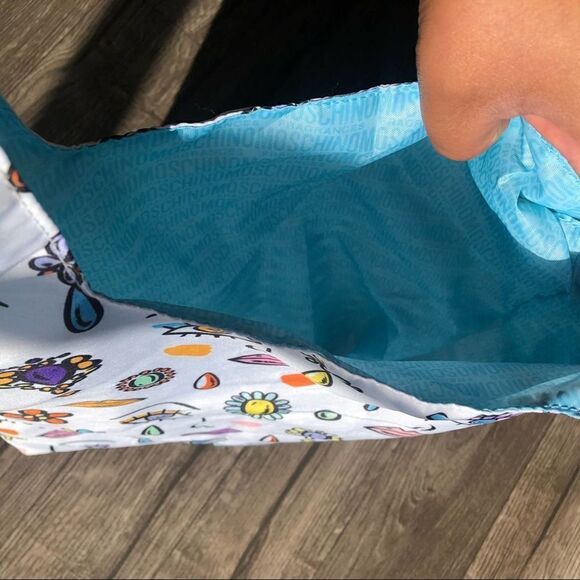 Moschino Cheap & Chic So Real Fragrance patterned Tote Shopper Bag Purse - Picture 6 of 6